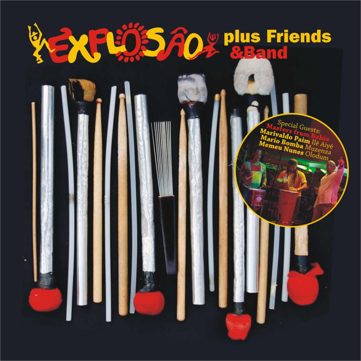 Explosão - Plus Friends & Band CD Cover